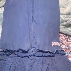 Ruffle Girl size Med (10) jeans